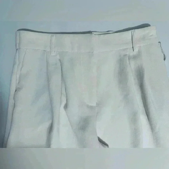 Joie Winter White Pleated Trouser Pants, Women’s Size 6, 100% Polyester. NWT - Picture 6 of 12